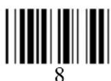 Unitech K2724 - B.7 UPC / EAN / Delta Code - 11