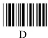 Unitech K2724 - Appendix C. Full ASCII Chart - 40