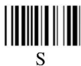 Unitech K2724 - Appendix C. Full ASCII Chart - 55