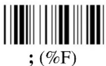 Unitech K2724 - Appendix C. Full ASCII Chart - 31