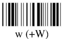 Unitech K2724 - Appendix C. Full ASCII Chart - 91