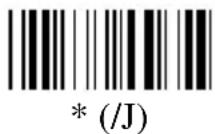 Unitech K2724 - Appendix C. Full ASCII Chart - 14
