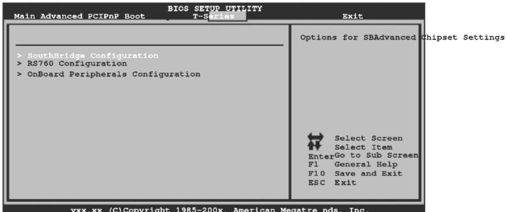 BIOSTAR TA760G-M2+ - Chipset Menu - 1