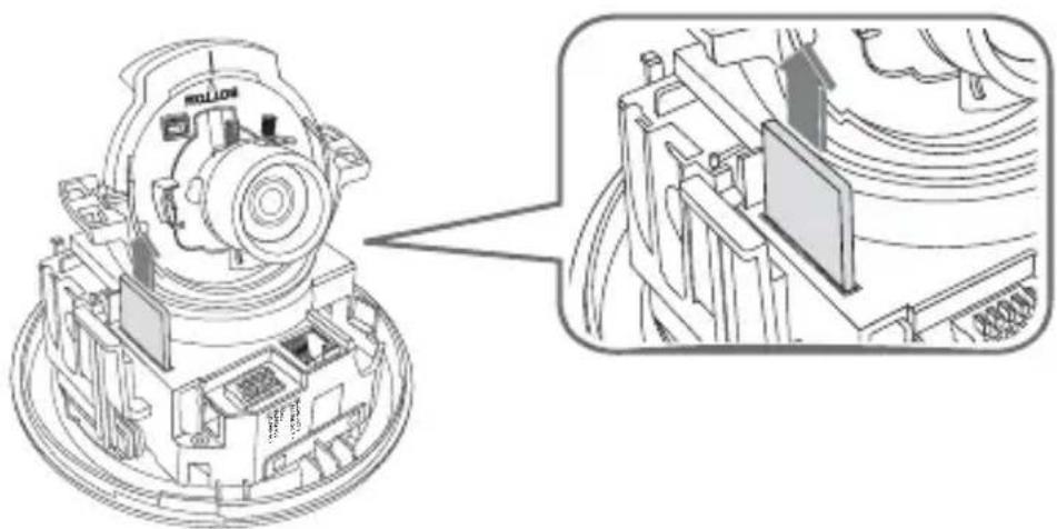 SAMSUNG SND-3080F - Removing an SD Memory Card - 1