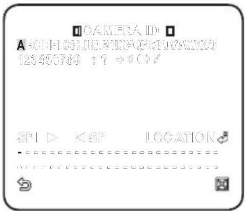 CAMERA ID A:ODE100LUCW13PQFATIVV9V20 123450789 : ? + 00 ? SPI >