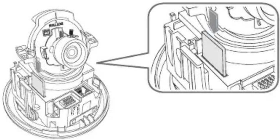 SAMSUNG SND-3080F - Inserting an SD Memory Card - 1