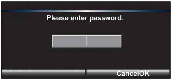 Please enter password. CancelOK