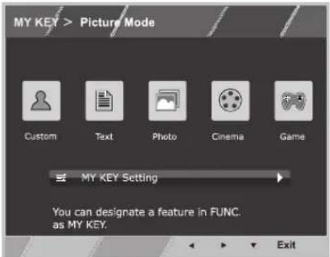 LG 20EN43S-B - MY KEY Setting - 1