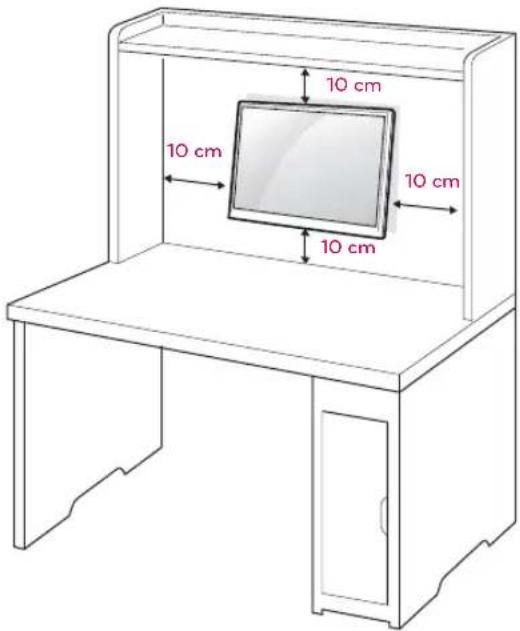 LG 20EN43S-B - Mounting on a wall - 1