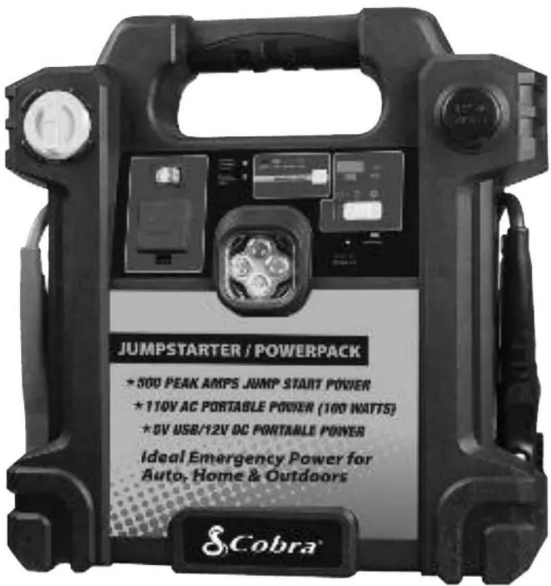 COBRA CJI 150 - Jump Starter/PowerPack Operating Instructions - 1