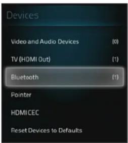 VIZIO Co-Star - Adding/Removing a Bluetooth Device - 2