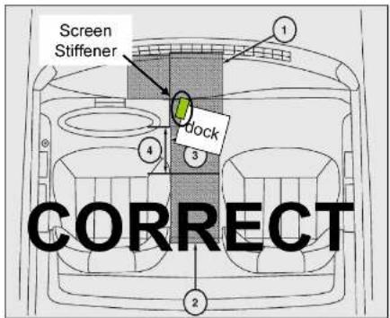 Screen Stiffener 1 dock 4 3 2 CORRECT