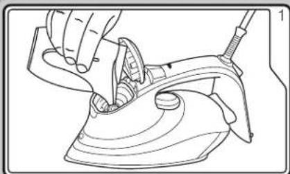 MORPHY RICHARDS ComfiGrip 301016 - Using the iron for steam ironing - 1