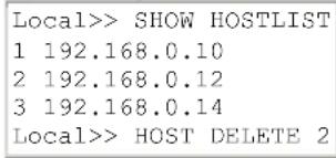 Lantronix MSS4 - Removing Hosts - 1