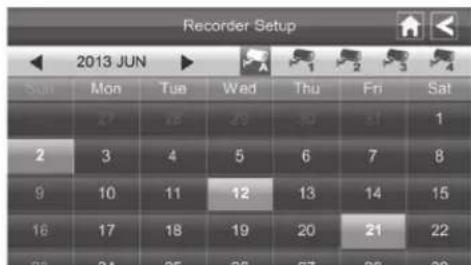 Recorder Setup 2013 JUN Sun Mon Tue Wed Thu Fri Sat 27 28 29 30 31 1 2 3 4 5 6 7 8 9 10 11 12 13 14 15 16 17 18 19 20 21 22 23 24 25 26 27 28 29