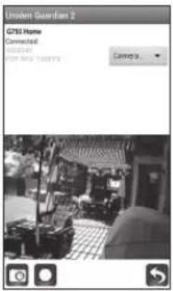 UNIDEN G755 - TO VIEW RECORDED FILES FROM YOUR MOBILE DEVICE - 7