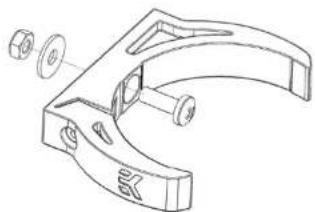 EK Water Blocks 3831109841020 - STEP 2: INSTALLING THE RESERVOIR HOLDERS - 1