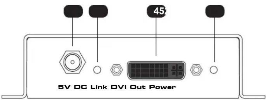 45 5V DC Link DVI Out Power