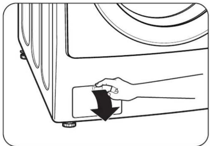 KENMORE 796.41572 Elite - Cleaning the Drain Pump Filter - 1