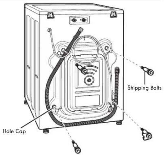 Hole Cap Shipping Bolts