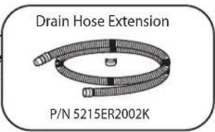 Drain Hose Extension P/N 5215ER2002K