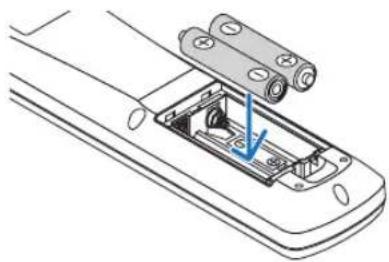 NEC NP-PA672W-13ZL - Battery Installation - 2