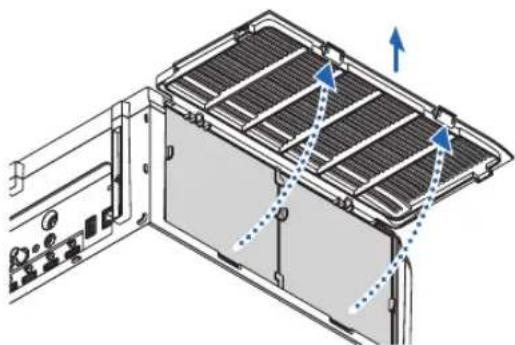 NEC NP-PA672W-13ZL - When mounting the projector to a ceiling - 1