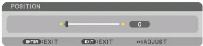 POSITION 0 ENTER:EXIT EXIT:EXIT <=>ADJUST