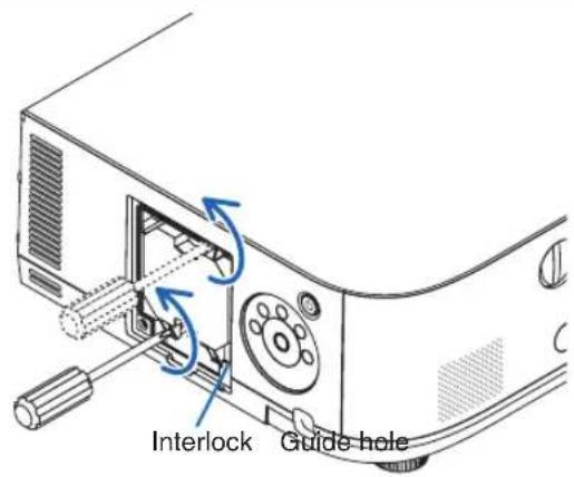 Interlock Guide hole
