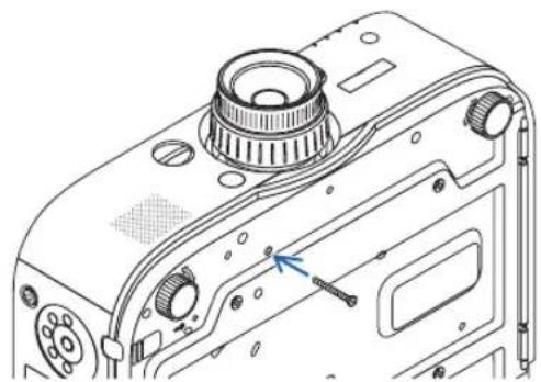 NEC NP-PA672W-13ZL - Turn the lens clockwise. - 2