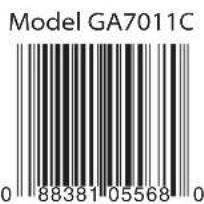 Model GA7011C 0 8838105568 0