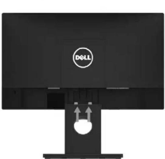 DELL E Series E2416H - Attaching the Stand - 3