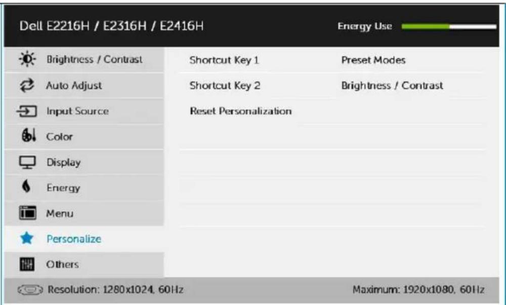 DELL E Series E2416H - Accessing the Menu System - 38