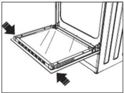Vitrokitchen CB60BB - LIMPIEZA Y MANTENIMIENTO DEL VIDRIO DE LA PUERTA FRONTAL DEL HORNO - 1