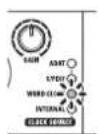 ZOOM TAC-8 - ■ Connecting the WORD CLOCK Connectors - 3