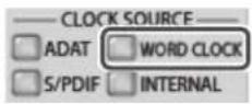 ZOOM TAC-8 - ■ Connecting the WORD CLOCK Connectors - 1