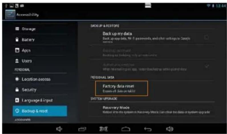 Sungale CyberUs ID1032WTA - » To Clear App History Date - 1