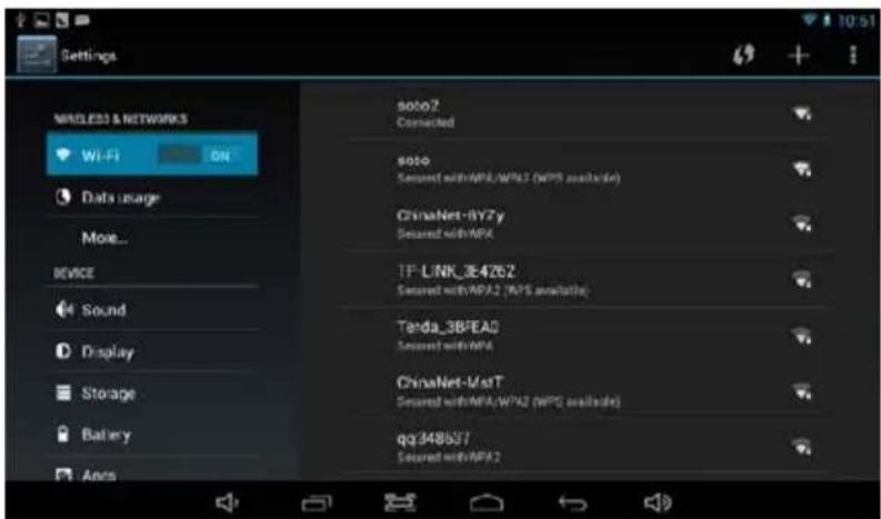 Sungale CyberUs ID1032WTA - Setting - 1