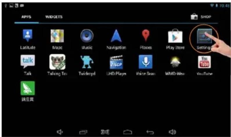 Sungale CyberUs ID1032WTA - ◆ Wi-Fi Setting - 1