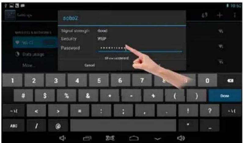 Sungale CyberUs ID1032WTA - ◆ Wi-Fi Setting - 4