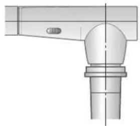Elmo TT-12i - ④ Adjust the angle of the microscope and the equipment to fit each other. - 1