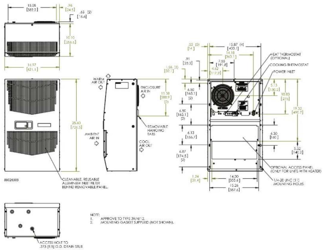 HP Hoffman G28 - G28 GENERIC 3-PHASE SCHEMATIC (ACTUAL UNIT OPTIONS MAY VARY) - 6