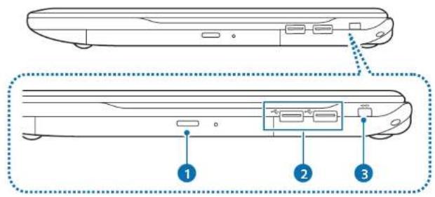 SAMSUNG 2 Series NT270E5K - 각 부분의 이름 - 3