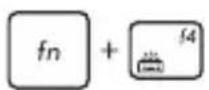 ASUS X454WA - Function keys - 4