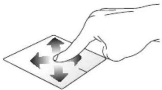ASUS X454WA - Moving the pointer - 3