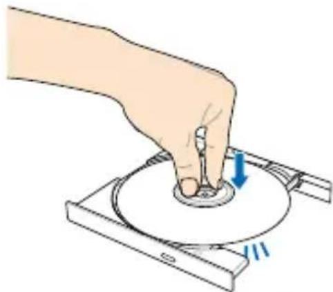 ASUS X450JB - Inserting an optical disc - 3