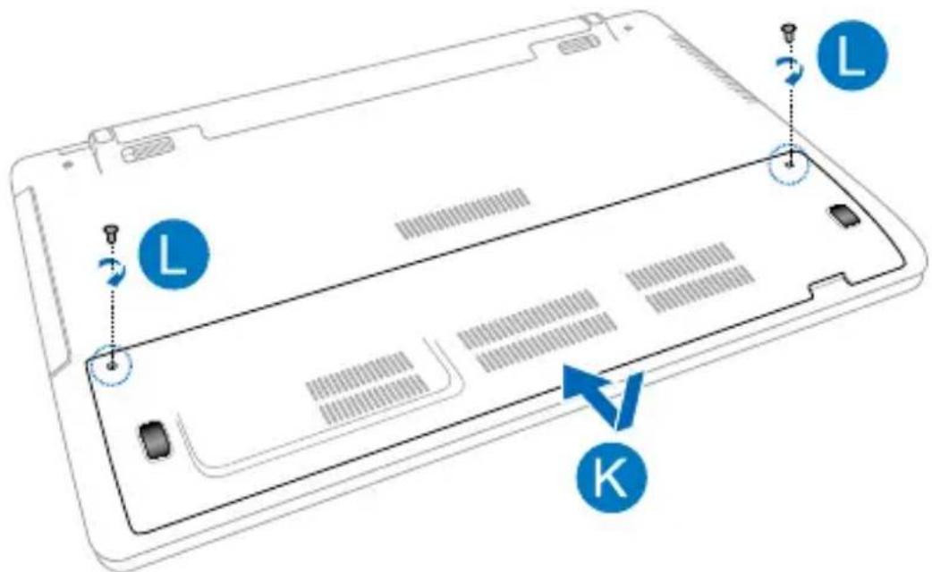 ASUS X450JB - Replacing the Hard Disk Drive (on selected models) - 6