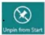 ASUS X450JB - Unpinning apps - 2