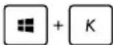 ASUS X450JB - Other keyboard shortcuts - 7