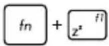 ASUS X450JB - Function keys - 1